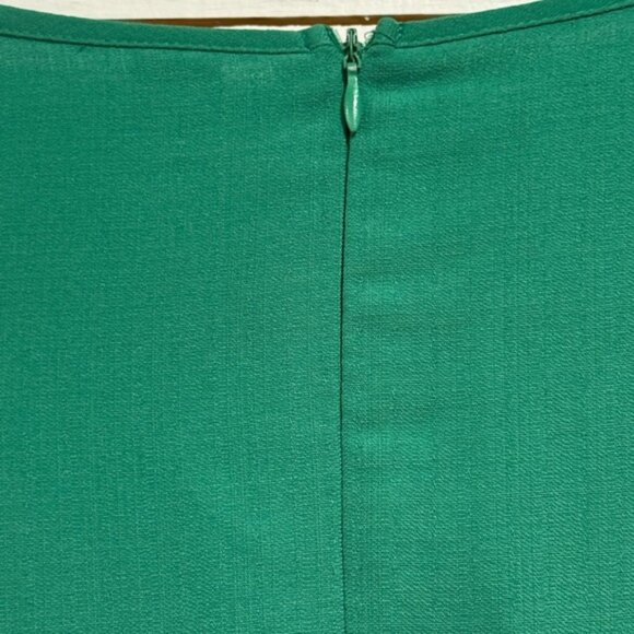 SHEIN Green Ruffle Midi Dress - Picture 4 of 6